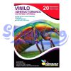 Vinilo adhesivo tornasol imprimible A4 - 20 hojas