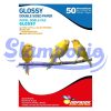 Papel fotográfico doble faz brillante A4 - 150g - 50 hojas