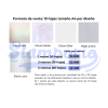 Laminado en frío holográfico con diseños A4