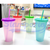 Vasos plásticos 710 ml (cambian de color)